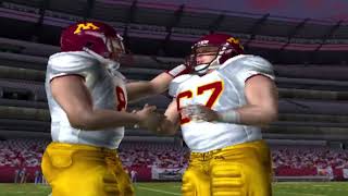 NCAA Football 06 RACE FOR THE HEISMAN DORM ROOM  Year 3 Impact Player Pocket QB [upl. by Imij730]