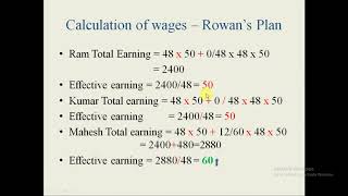 Labor Costing  Halsey Rowan Merick and Taylor Method [upl. by Martinez]