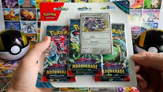 Opening Twilight Masquerade Pokemon Scarlet amp Violet 3Pack Blister Silent No talking [upl. by Aipotu]