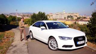 Audi A6 30 V6 TDI quattro S tronic teszt [upl. by Miarzim]