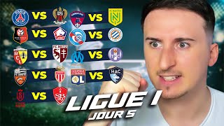 🇫🇷 Pronostic Foot LIGUE 1  Mes 9 PRONOSTICS  Ligue 1 [upl. by Filipe]