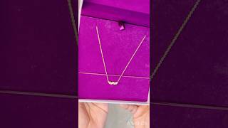 Diamond Necklace from Caratlanecaratlane diamond necklace gold shortsfeed reels youtubeshort [upl. by Aihsei]