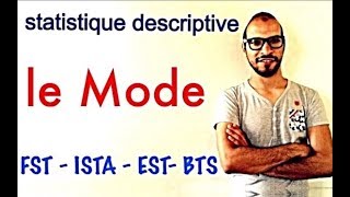 statistique descriptive 9  le mode quot variable qualitative et quantitative discrètequot [upl. by Dinesh]