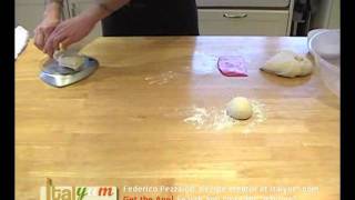 Cutting your Pizza dough into smaller balls [upl. by Englis]