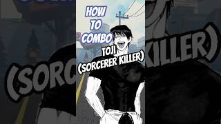 HOW TO COMBO SORCERER KILLER TOJI shorts roblox sorcererbattlegrounds sbg [upl. by Supat]