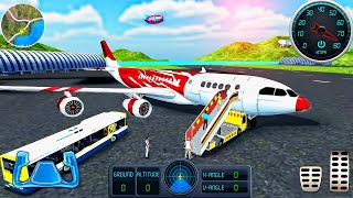 Pilot Flight Simulator 3D  Real Plane Boing 747 Transporter Aircraft City Landing Android Gameplay [upl. by Sosthena887]