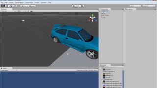 1 Unity3DGameTutorial Entwicklung eines 3DAutorennspiels [upl. by Prakash172]