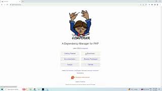 How to Install Composer on Windows 7810 [upl. by Atinal]