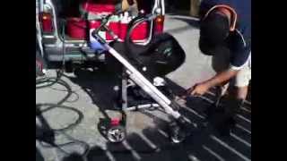 Steam Cleaning amp Disinfecting a stroller [upl. by Wollis102]