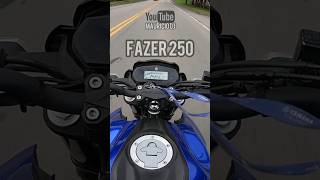 Fazer 250 Fz25 Com Escapamento Disarsz acelerando shorts [upl. by Afatsuom]