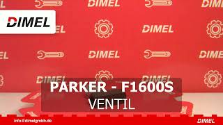 PARKER F1600S AB LAGER VENTIL [upl. by Deyes684]