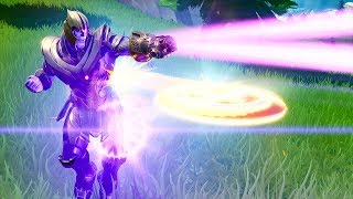 THANOS vs MARVEL  FORTNITE [upl. by Noevad]