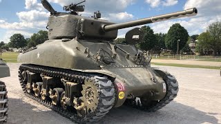 WWII M4A1 76MM Sherman Medium Tank Inside and Out [upl. by Dymphia978]