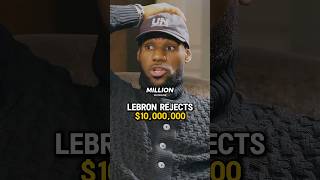 LeBron Rejects 10 Million Check in High School [upl. by Manvell]