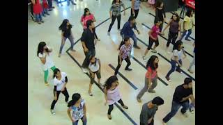 Flashmob by JSSATE Bangalore Students at Gopalan Arcade Mall [upl. by Basham]