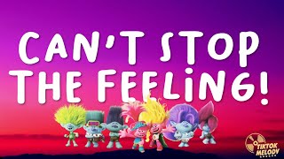 Justin Timberlake  Cant Stop the Feeling Lyrics Trolls Movie [upl. by Ylsel]