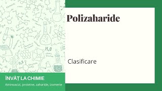 Polizaharide  clasificare [upl. by Vieva]