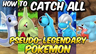 Catch ALL PSEUDOLEGENDARY Pokemon FULL GUIDE for Brilliant Diamond and Shining Pearl [upl. by Arlin]