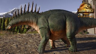 AMARGASAURUS  Jurassic World Evolution 2 [upl. by Sivla]