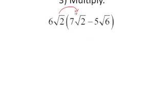 Multiplying Radicals [upl. by Nelg]