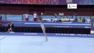 Viktoria Komova 2010 Floor D Score [upl. by Ainahtan]