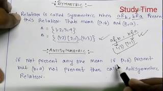 Reflexivity Symmetry and Transitivity amp Equivalence Relation  Discrete Mathematics [upl. by Nylrats]