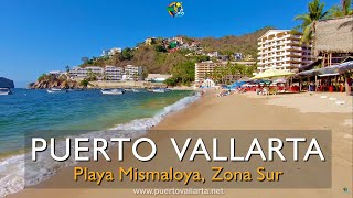 Impresionante Playa Mismaloya al sur de Puerto Vallarta Jalisco Mexico [upl. by Bonner]