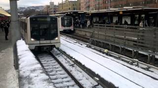 More MX3000 subways on majorstuen [upl. by Hsiwhem140]