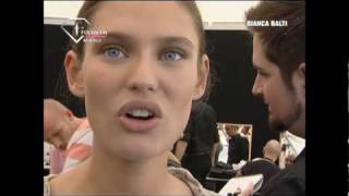 FashionTV  FTVcom  BIANCA BALTI Models Talk SS 07 [upl. by Kersten]