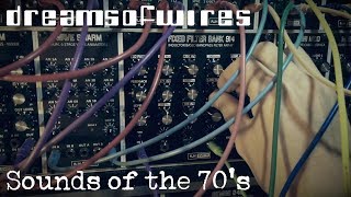 Sounds of the Seventies Jam full version allanalogue Eurorack Modular [upl. by Enrique729]