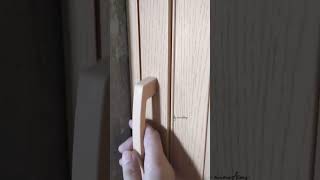 DIY accordion door accordiondoor pvcaccordiondoor accordionfoldingdoor foldingdoors doors [upl. by Lliw]