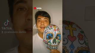 Scopri le più famose maschere di Halloween la CALAVERA diademuertos santamuerte holaniños [upl. by Les708]