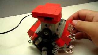 LEGO Big Block V8 INSTRUCTIONS by Legomaniacman [upl. by Drisko]