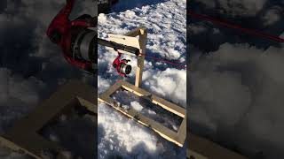 DIY Ice Fishing ‘Tip Down’ [upl. by Neelrahs441]