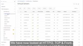 Citrix NetScaler Web Optimization and Custom HTTPTCP Profiles [upl. by Irmine]