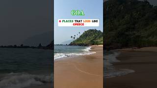 Why Goa Looks Like Greece  Goa tour  Goa vlog goa travel shorts [upl. by Eynobe622]