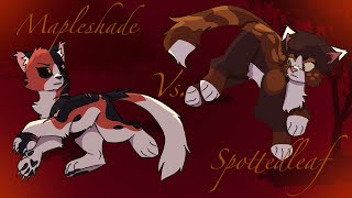 Mapleshade Vs Spottedleaf Rehost  Open PMV MAP [upl. by Sisxela]