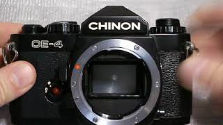 CHINON CE4 overview 1542021 [upl. by Anifesoj]