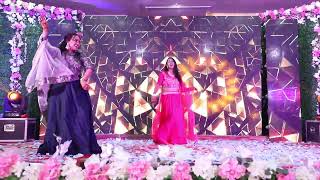 🫣Rocking sisters dance at wedding😍🫣 wedding bridesquade dance sangeet trending songs [upl. by Carlile]