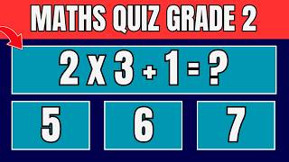 🤯 Can YOU Ace This Grade 2 Math Quiz 🤯 [upl. by Tuddor]