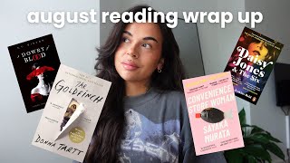 august reading wrap up [upl. by Mehitable177]