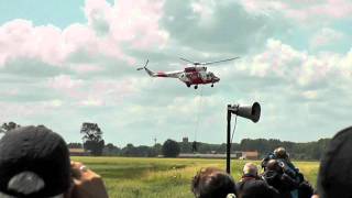 PZL W3A Sokol SAR Helicopter Solo Display at Koksijde Air Show 2011 [upl. by Ellicul]