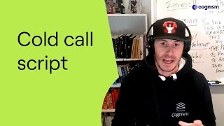 Cold calling script example [upl. by Aidyn]