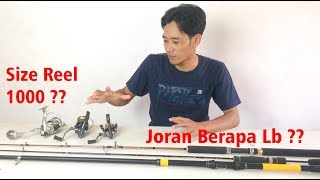 Penting  Cara Setting  Memilih Alat Pancing Sesuai Kebutuhan Mancing [upl. by Ashlie]