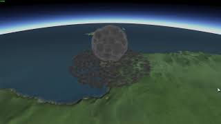 KSP BDArmory Weapons Extension nuke explosion  KSP 181 [upl. by Ruhnke]