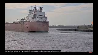 Csl Assiniboine Arrived to Superior on October 2 [upl. by Old]