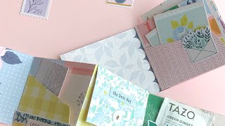 Let’s use up our 12x12 Paper One Page Wonder Sheets Easy Mini Album Tea [upl. by Acinoda458]