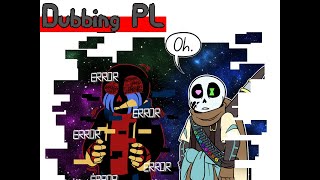 Undertale jak error i ink zareagowali by na errorink  PL Comic Dub [upl. by Emmerie]