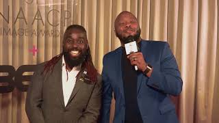 60 Seconds with KevOnStage amp Mykal Kilgore  Live from the 51st NAACP Image Awards [upl. by Hansen]