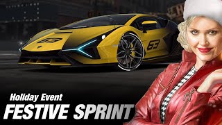 CSR2  FESTIVE SPRINT Holiday Event  Lock in amp Prize car [upl. by Ahsiniuq]